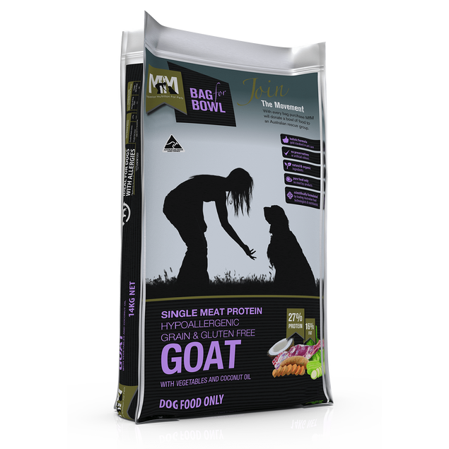 MEALS FOR MUTTS DRY DOG FOOD GOAT