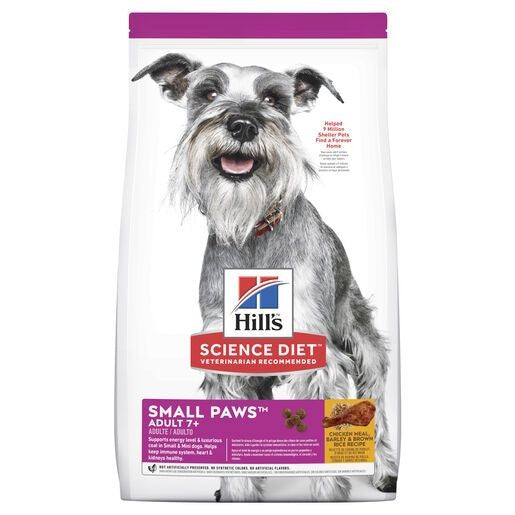 HILLS SCIENCE DIET SMALL PAWS ADULT 7+