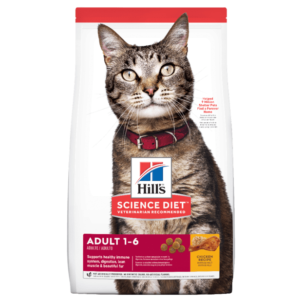 HILLS SCIENCE DIET DRY CAT FOOD ADULT 1-6