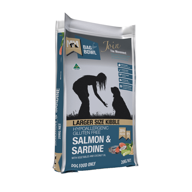 MEALS FOR MUTTS DRY DOG FOOD SALMON AND SARDINE LARGE BREED