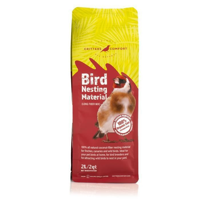 CRITTERS COMFORT BIRD NESTING MATERIAL 2L