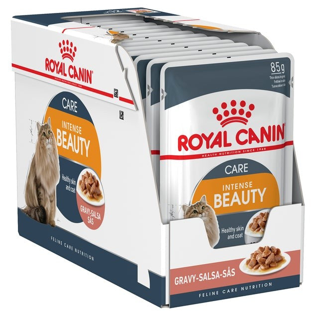 ROYAL CANIN INTENSE BEAUTY CARE GRAVY POUCHES