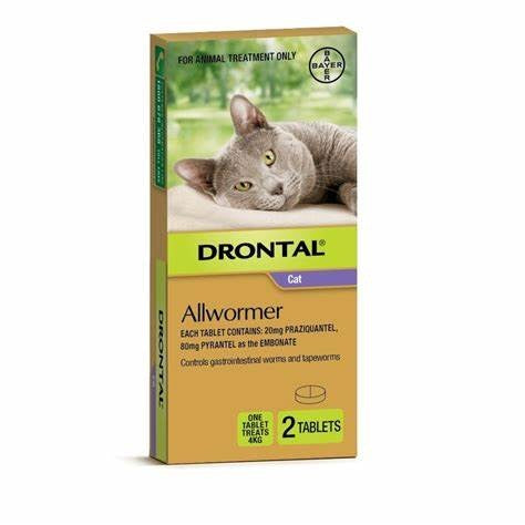 DRONTAL ALLWORMER FOR CATS
