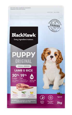 BLACK HAWK DRY DOG FOOD PUPPY SMALL BREED LAMB & RICE