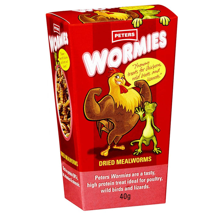 PETERS WORMIES DRIED MEALWORMS