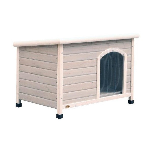 PET ONE BAVARIAN FLAT ROOF TIMBER DOG KENNEL