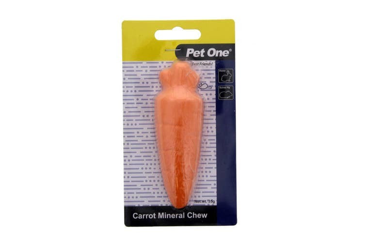 PET ONE MINERAL CHEW - CARROT 35G