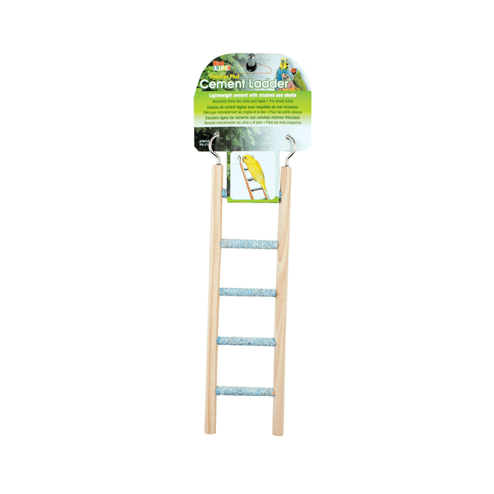 PENN PLAX CEMENT AND WOOD FRAME LADDER