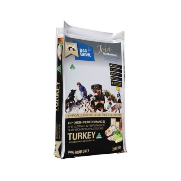 MEALS FOR MUTTS HIGH PERFORMANCE DRY DOG FOOD TURKEY